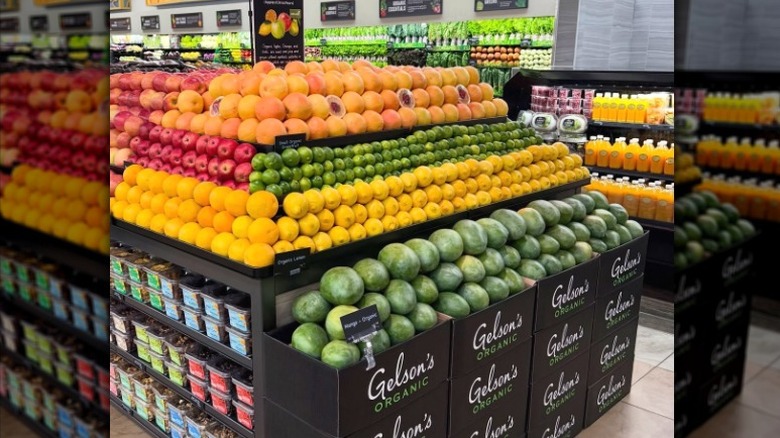 Fresh fruit for sale at Gelson's.