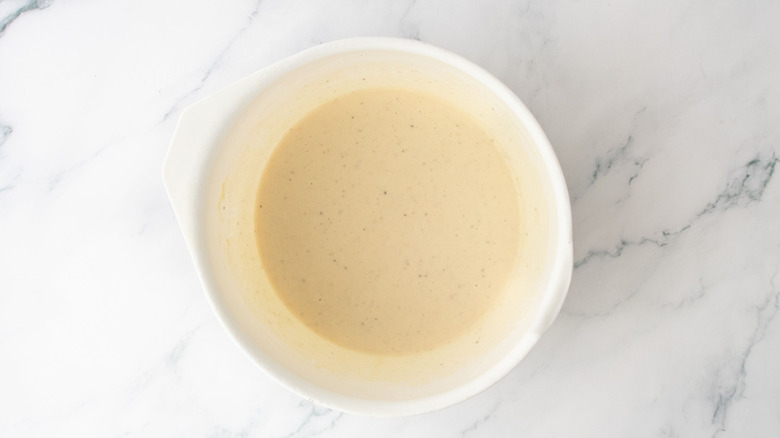 Batter in bowl