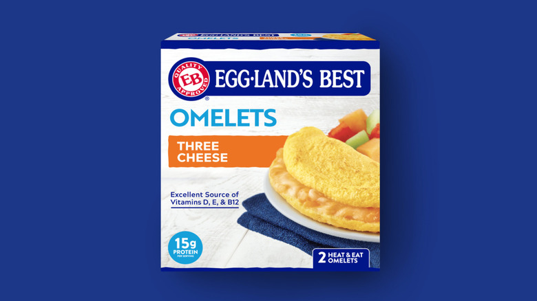 Box of three cheese omelets from Eggland's Best
