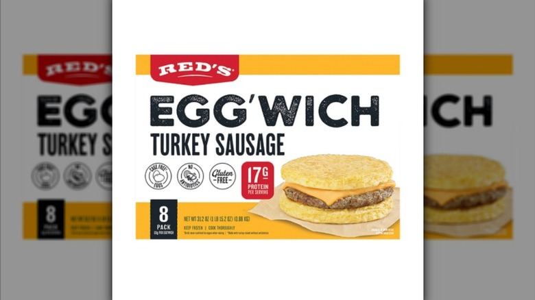 Packet of Red's Egg'Wich with Turkey Sausage