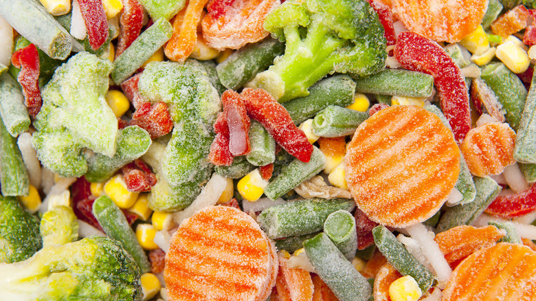 Frozen vegetable medley