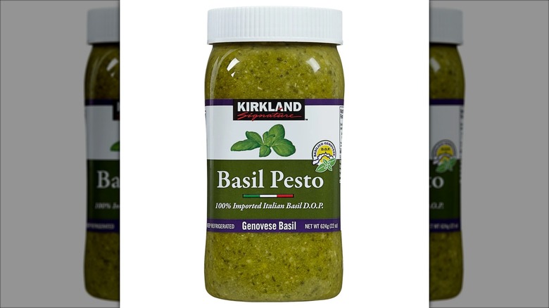 Kirkland Signature Basil Pesto, available at Costco
