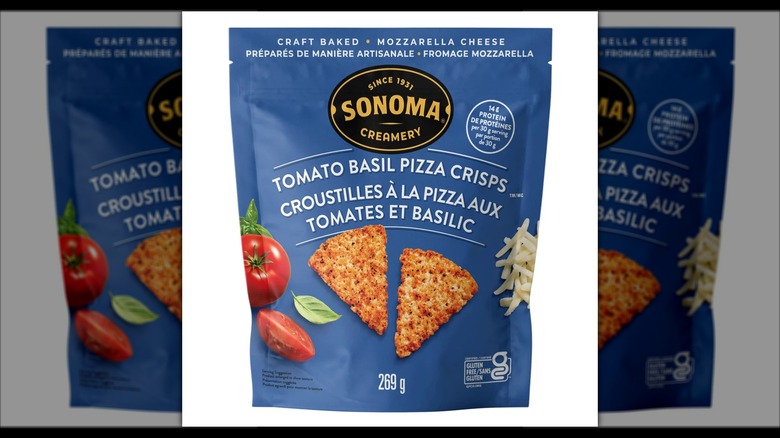 Sonoma Creamery Tomato Basil Pizza Crisps, available at Costco