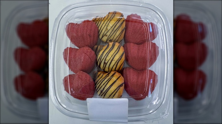 Recalled madeleines from Costco in a box.
