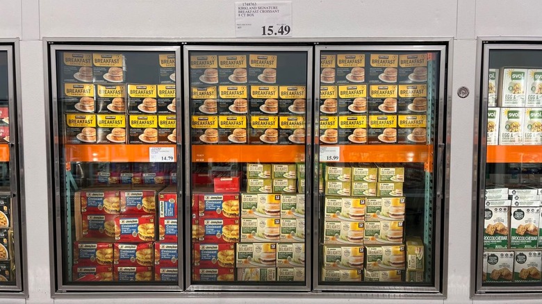 Costco frozen breakfast section