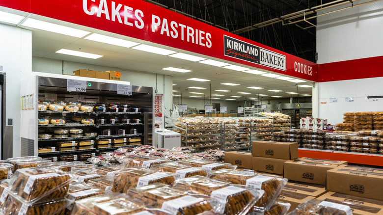 The Kirkland Signature Bakery within a Costco location
