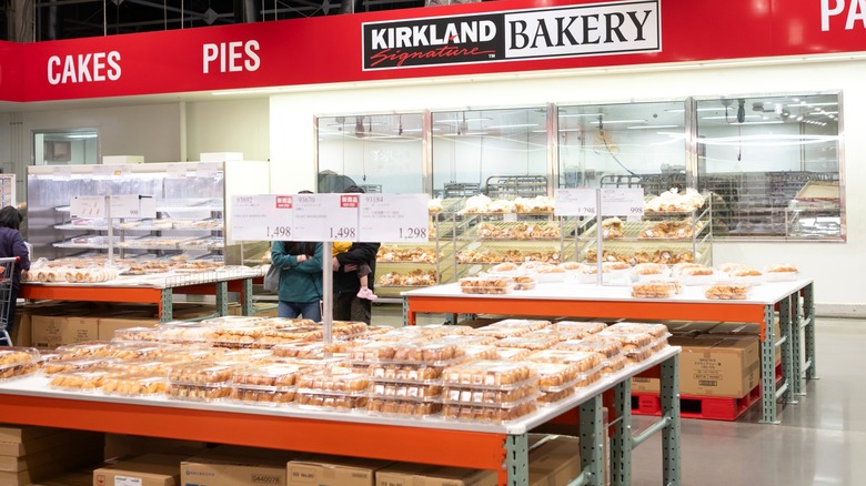 Costco's bakery section