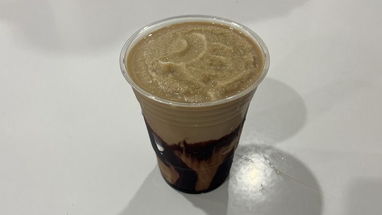 A mocha freeze from the Costco food court