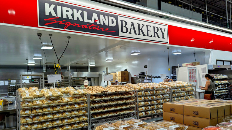 The bakery section at Costco