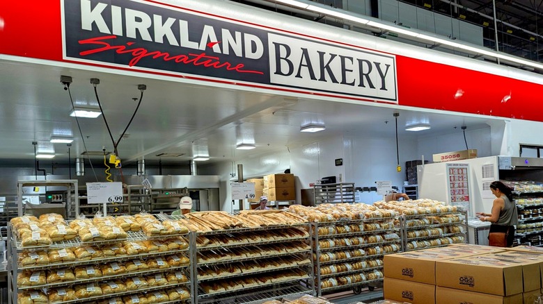 Costco's bakery department