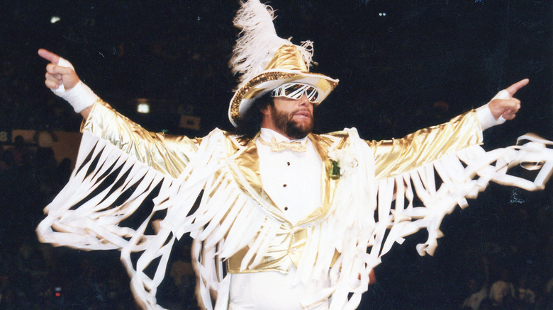 "Macho Man" Randy Savage in ring gear