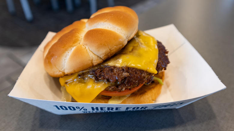 ButterBurger with cheese from Culver's