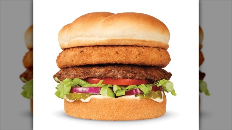 Culver's Smoked Cheddar CurderBurger