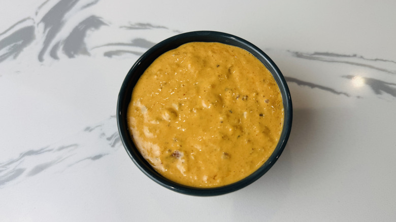Deluxe 3-ingredient burger sauce in a ramekin
