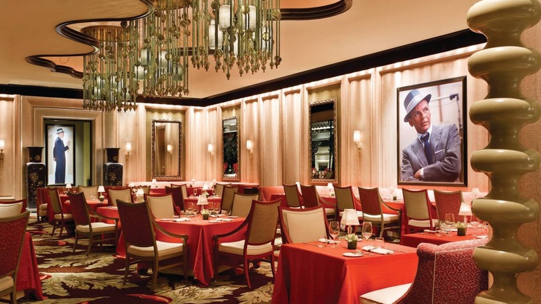 interior of Sinatra at Wynn Las Vegas