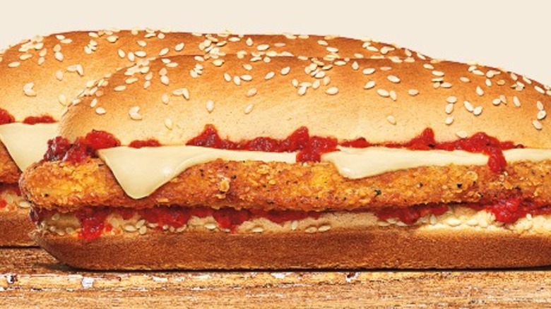 Burger King Italian Original Chicken Sandwich from ad