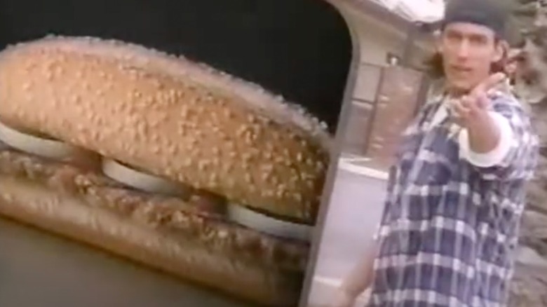 Burger King meatloaf sandwich from ad