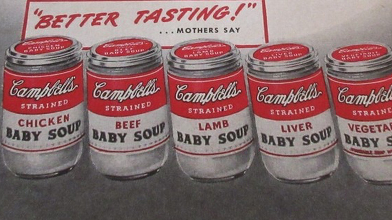 Old Strained Baby Campbell's Soups Ad