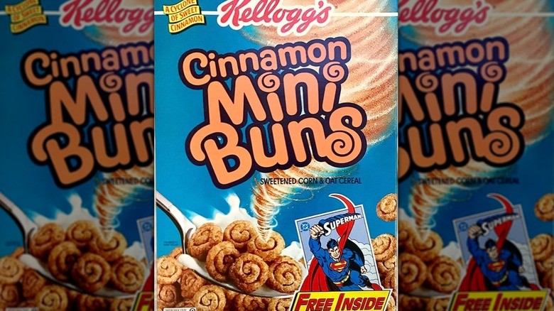Box of Cinnamon Mini Buns cereal