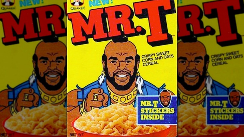 Box of Mr. T cereal
