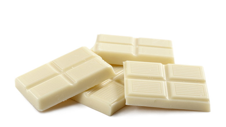 white chocolate candy bar