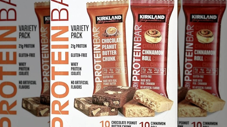 Costco cinnamon roll protein bar