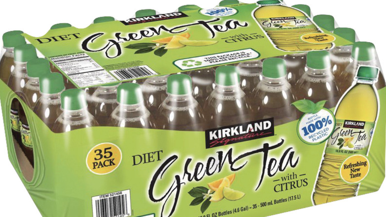 Case of Kirkland Signature diet green tea