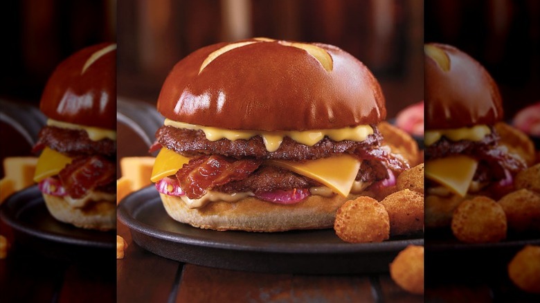 Culver's Pretzel Haus Pub Burger