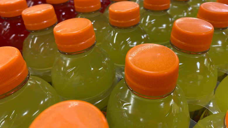 Stock photo of Gatorade Bottles