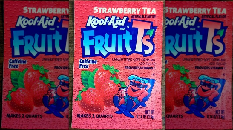 Kool-Aid Strawberry Tea FruitTs packet