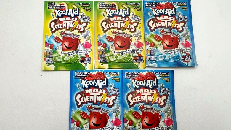 Kool-Aid Mad ScienTwists packets