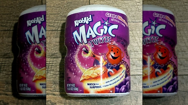 Kool-Aid Magic Twists cannister