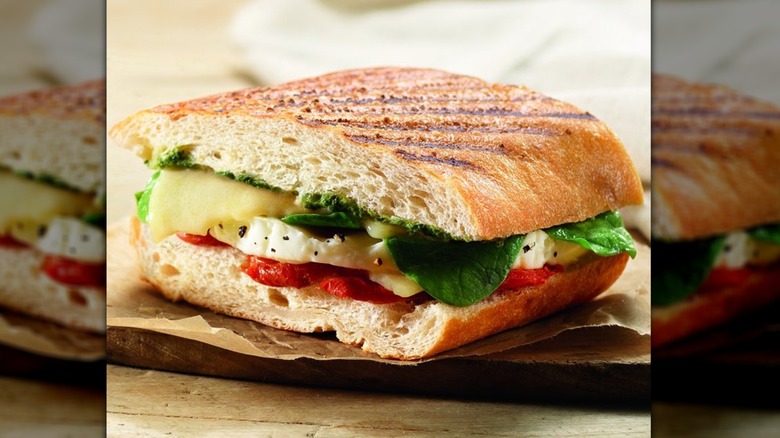 Mediterranean Egg White Breakfast Sandwich