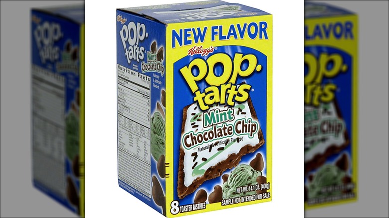 Box of Mint Chocolate Chip Pop-Tarts