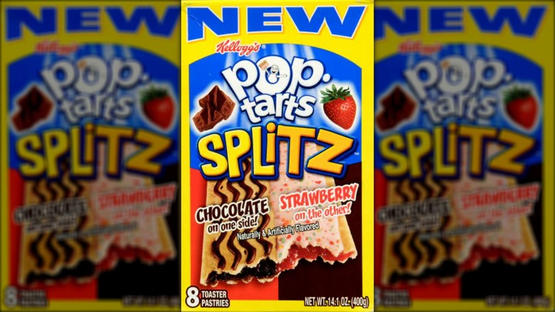 Splitz Chocolate Strawberry Pop-Tarts packaging