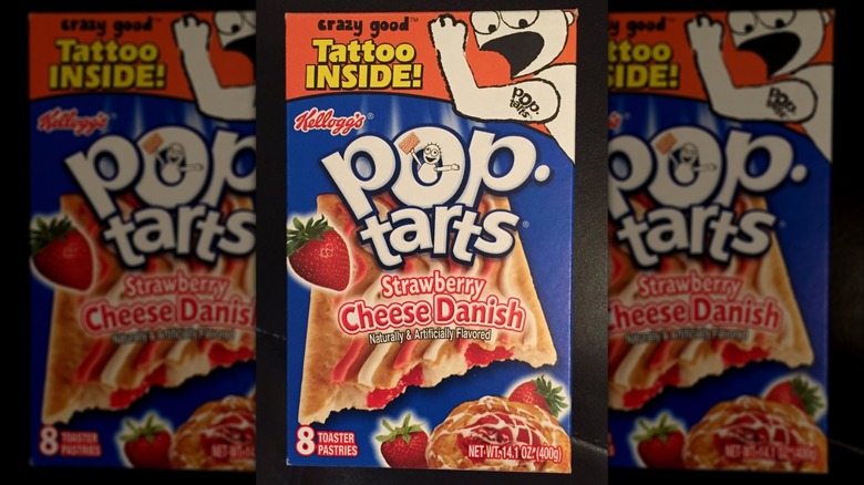 Box of Strawberry Cheese Danish Pop-Tarts