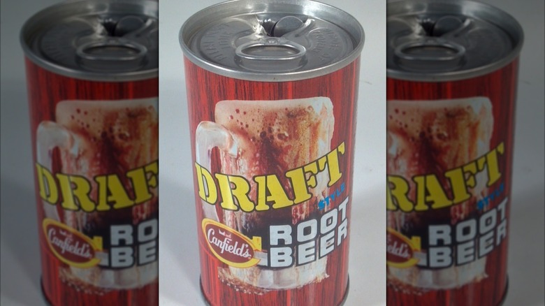 can of Canfield's root beer