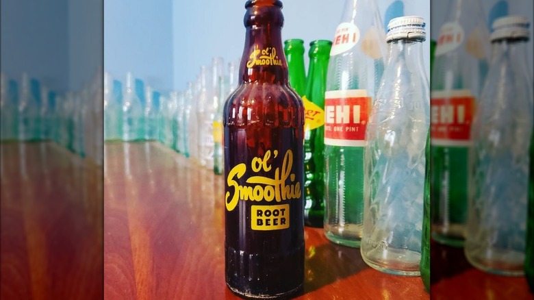 bottle of Ol' Smoothie root beer
