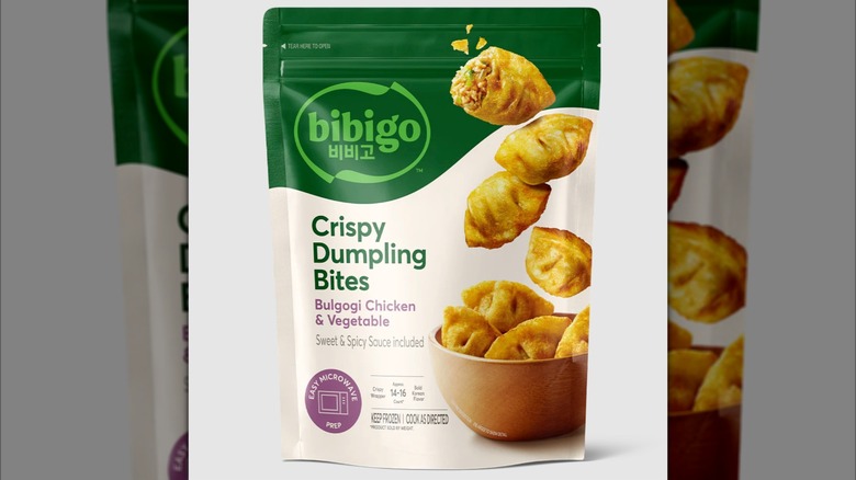 Bag of Bibigo crispy dumplings