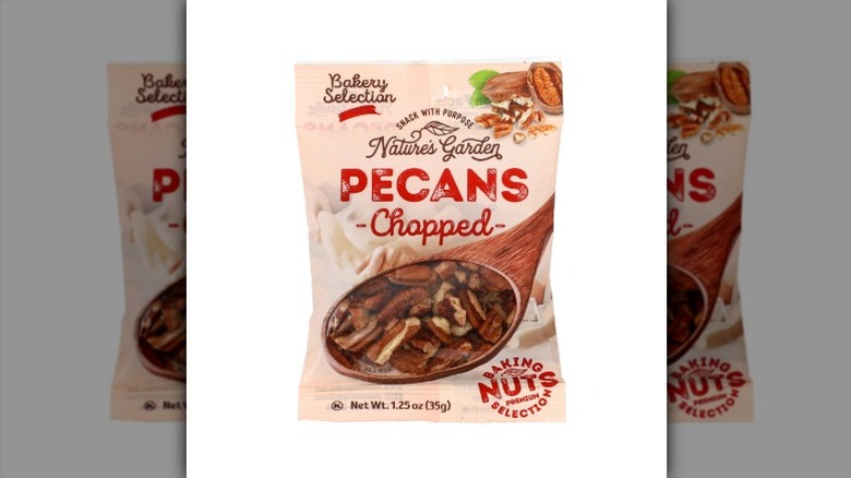 bag of Nature's Garden Chopped Pecans