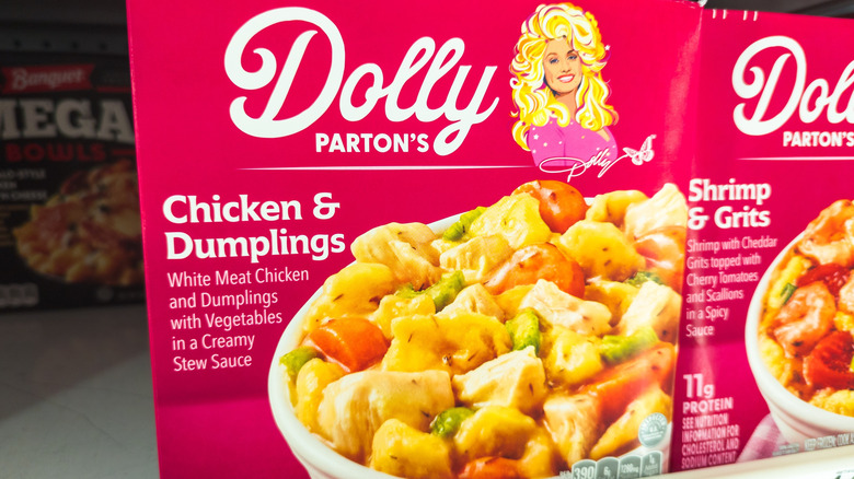 Dolly Parton Chicken and Dumplings Frozen Dinner
