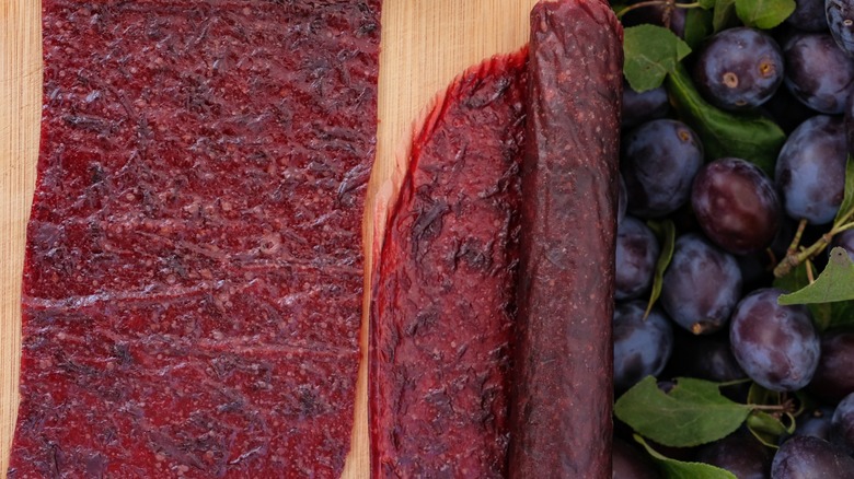 plum fruit leather