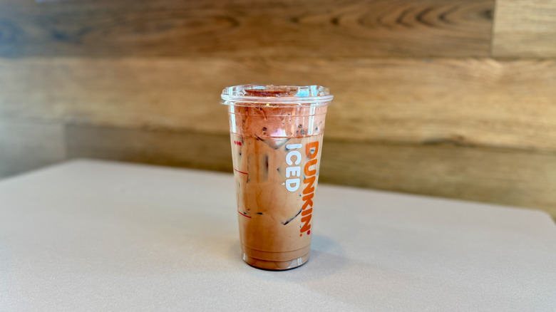 Toxic Ex-Presso Cloud Latte on a table