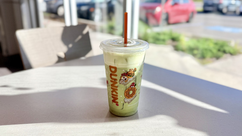 Wicked Green Matcha on the table