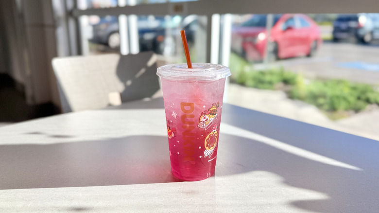 Wicked Pink Refresher on the table