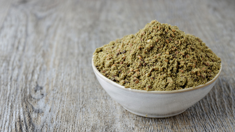 za'atar spice mix in a bowl