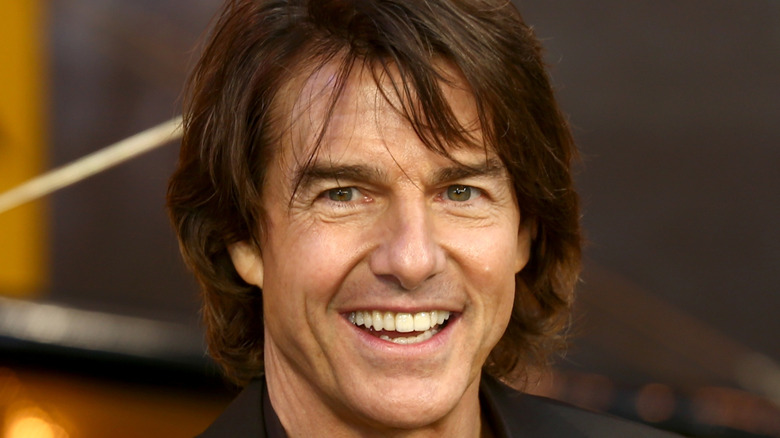 Tom Cruise smiling
