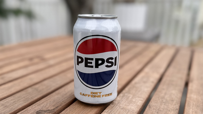 Can of Caffeine Free Diet Pepsi