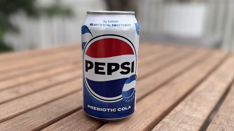 Can of Pepsi Prebiotic Original Cola