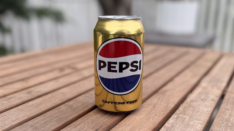 Can of Caffeine Free Pepsi